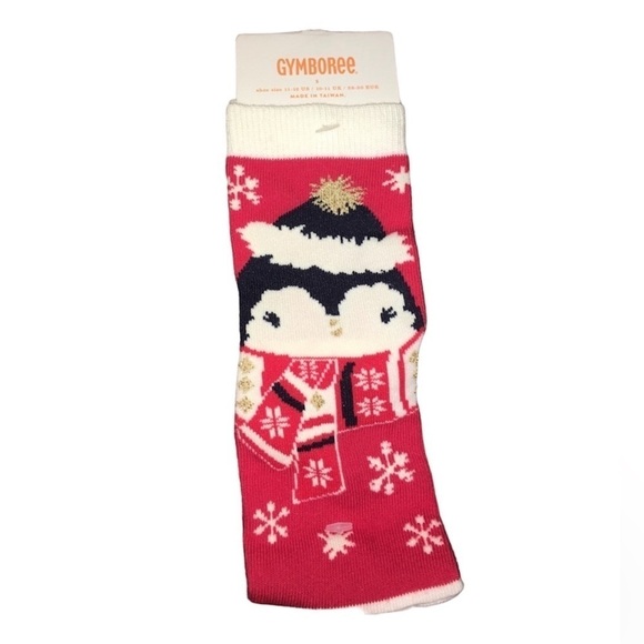 Gymboree penguin socks girls Christmas in July - Picture 1 of 3